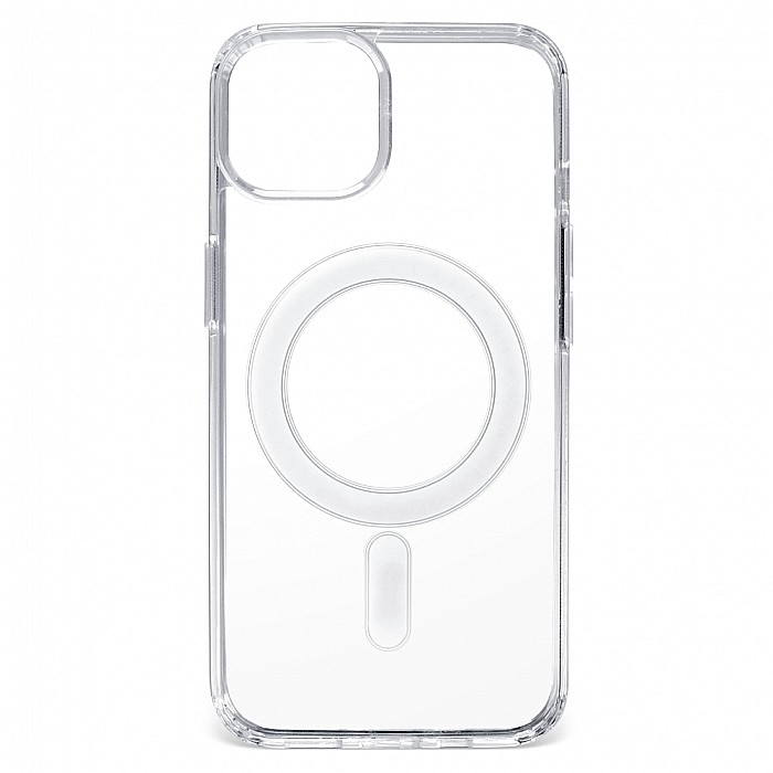 Husa de protectie, Clear Case tip Magsafe compatibil cu iPhone 13 (Transparenta) [2]