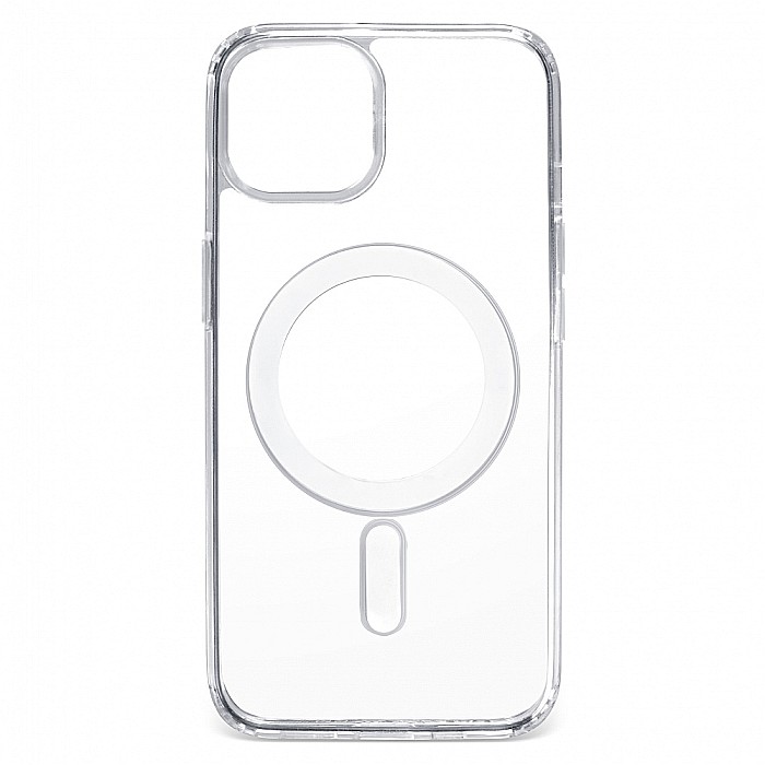 Husa de protectie, Clear Case tip Magsafe compatibil cu iPhone 13 (Transparenta) [3]