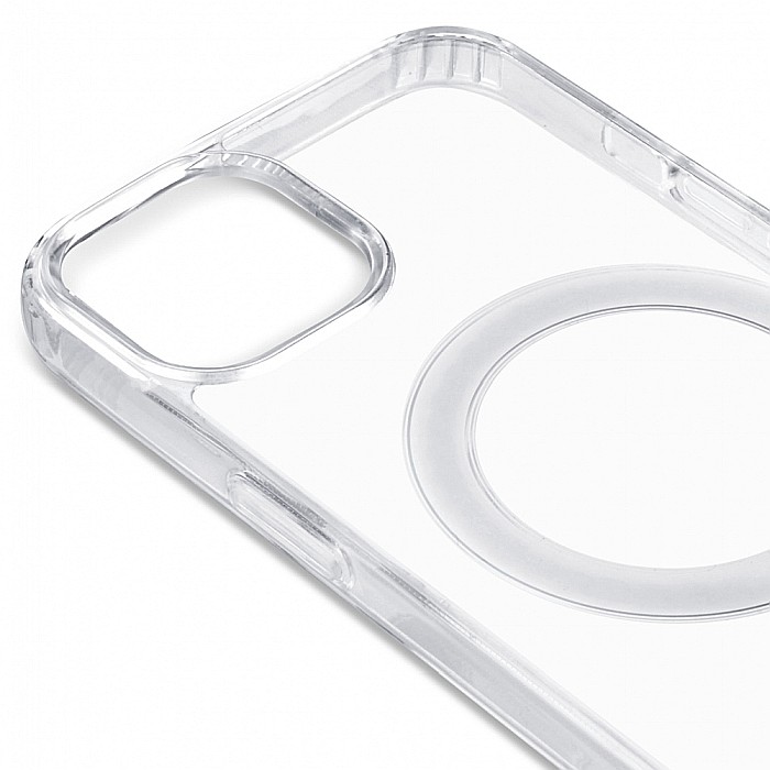 Husa de protectie, Clear Case tip Magsafe compatibil cu iPhone 13 (Transparenta) [6]