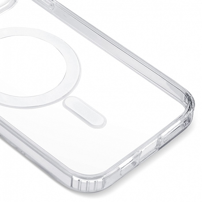 Husa de protectie, Clear Case tip Magsafe compatibil cu iPhone 13 Pro (Transparenta) [8]