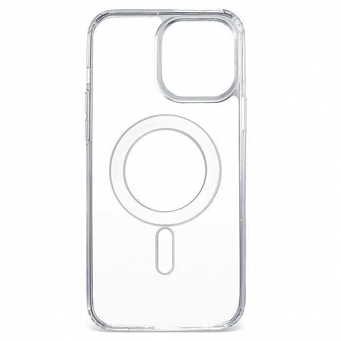 Husa de protectie, Clear Case tip Magsafe compatibil cu iPhone 13 Pro Max (Transparenta) [3]