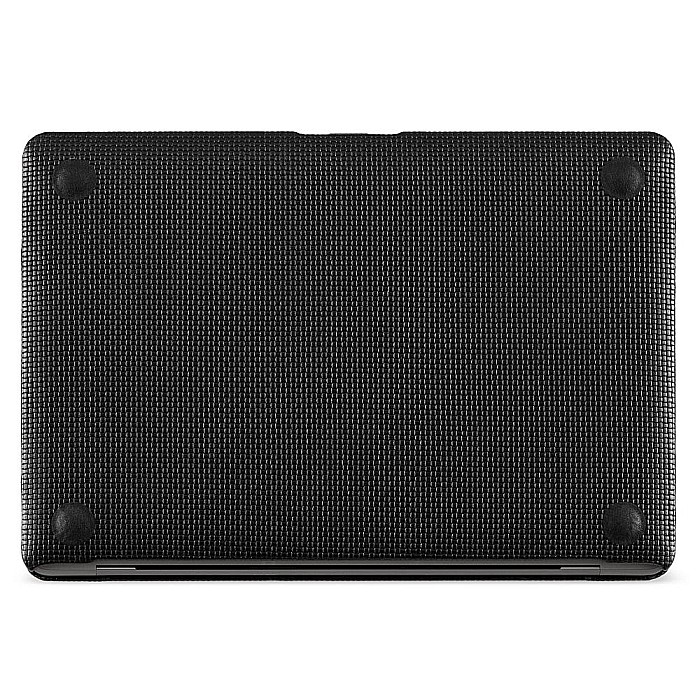 Carcasa de protectie din piele pentru MacBook Pro 15-inch A1707, A1990 - Negru [5]