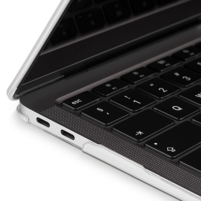Carcasa de protectie pentru MacBook Pro 13-inch A1706, A1708, A1989, A2159, A2251, A2289, A2338 - Soft Transparent [6]
