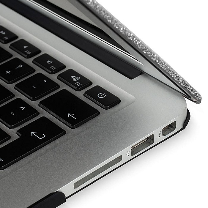 Carcasa de protectie pentru MacBook Air 13-inch A1369, A1466 - Shining Grey [7]