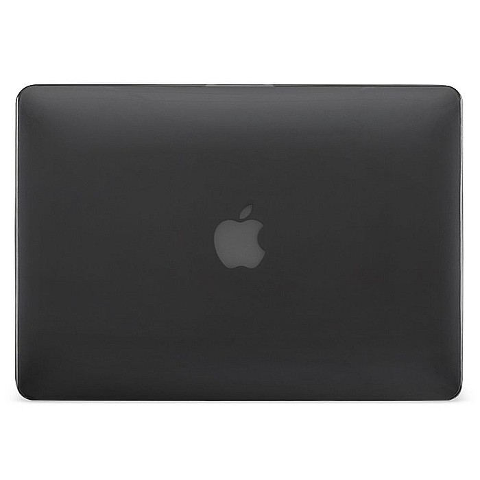 Carcasa de protectie pentru MacBook Air 13-inch A1369, A1466 - Negru Transparent Lucios [4]