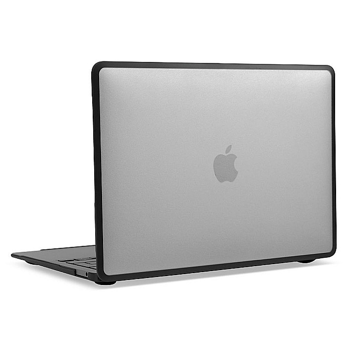 Carcasa de protectie Soft Edges pentru MacBook Pro 13-inch A1706, A1708, A1989, A2159, A2251, A2289, A2338 - Negru [2]