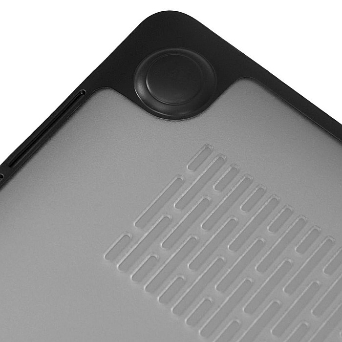 Carcasa de protectie Soft Edges pentru MacBook Pro 13-inch A1706, A1708, A1989, A2159, A2251, A2289, A2338 - Negru [7]