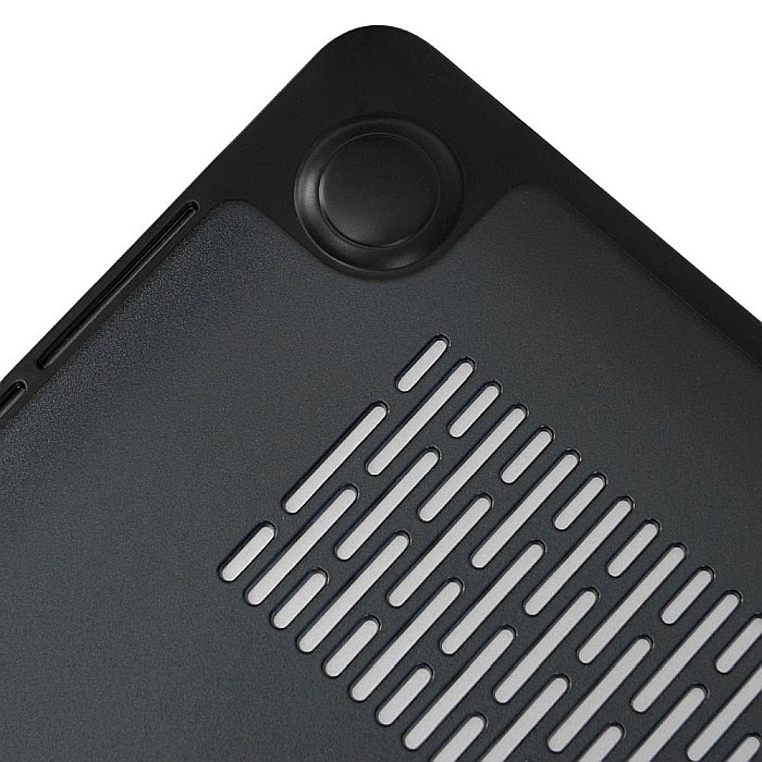 Carcasa de protectie Soft Edges pentru MacBook Pro 13-inch A1706, A1708, A1989, A2159, A2251, A2289, A2338 - Negru [13]
