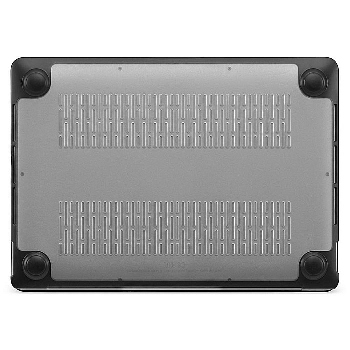 Carcasa de protectie Soft Edges pentru MacBook Pro 13-inch A1706, A1708, A1989, A2159, A2251, A2289, A2338 - Negru [4]