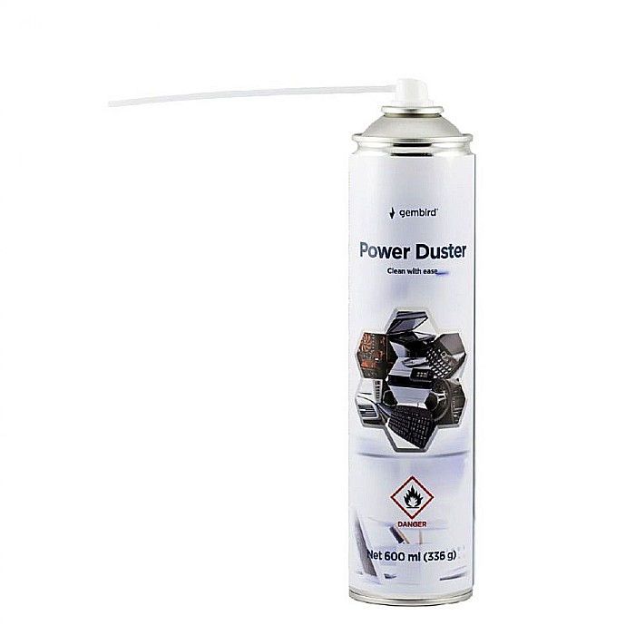 Spray curatare cu aer comprimat 600 ml, Gembird [2]