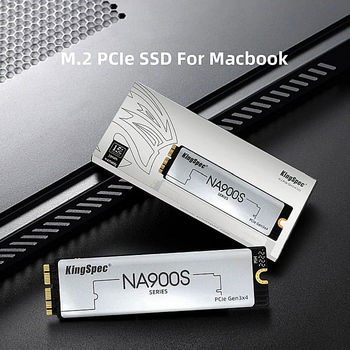 SSD KingSpec M.2 PCIe pentru MacBook Pro/Air Apple iMac Apple Mac Mini (2013-2017) [4]
