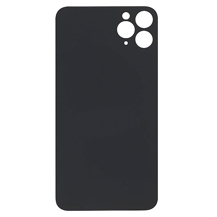 Sticla spate carcasa pentru iPhone 11 Pro Max, Big Hole - Gold [2]