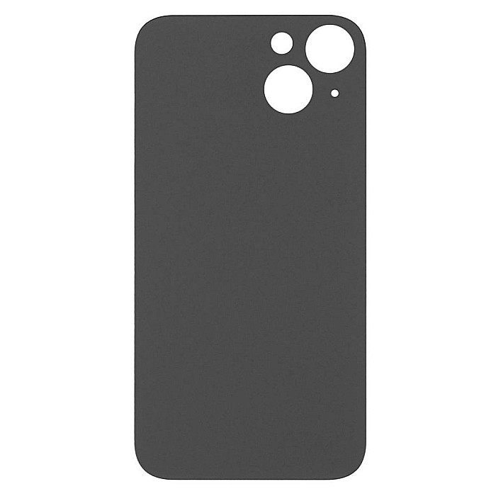 Sticla spate carcasa compatibil cu iPhone 13, Midnight, Big hole [2]