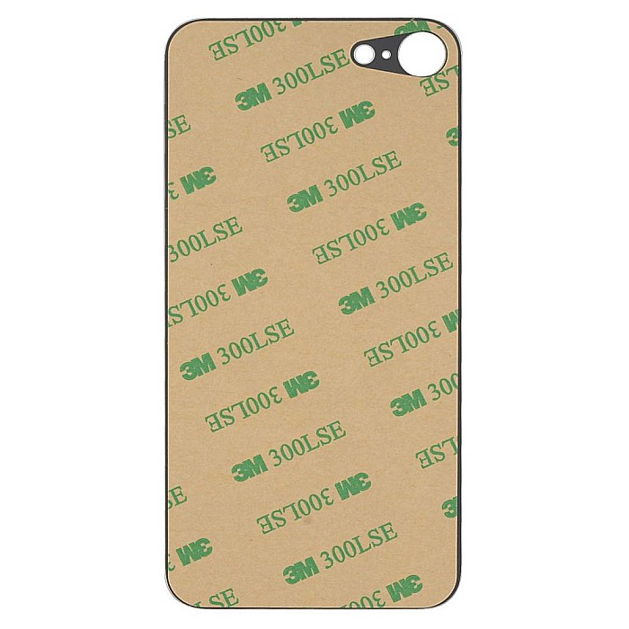 Sticla spate carcasa compatibila cu telefon Apple iPhone 8, Alb, Big Hole [2]