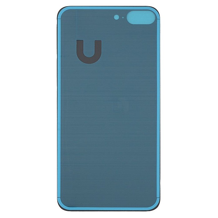 Sticla spate carcasa compatibila cu telefon Apple iPhone 8 Plus, Space Grey, Big Hole [2]