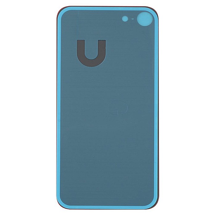 Sticla spate carcasa iPhone 8 Rosu - Big Hole [2]