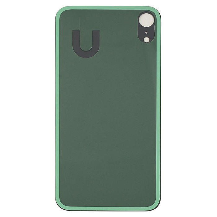Sticla spate carcasa compatibila cu telefon Apple iPhone XR, Space Grey, Big Hole [2]