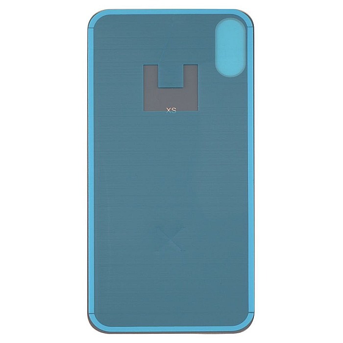 Sticla spate carcasa iPhone XS Gold - Big Hole [2]