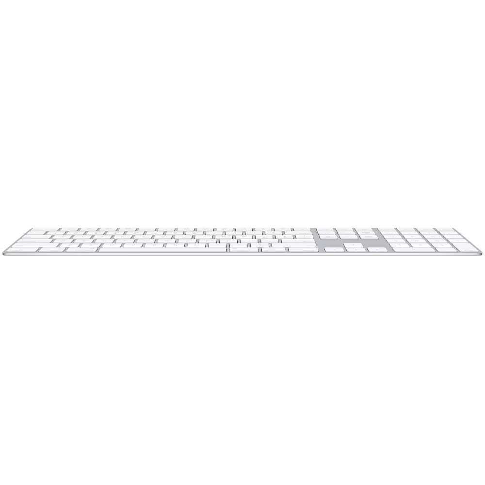 Tastatura Wireless APPLE Magic Keyboard cu numpad (2021), USB, Bluetooth, Layout INT English, alb [2]