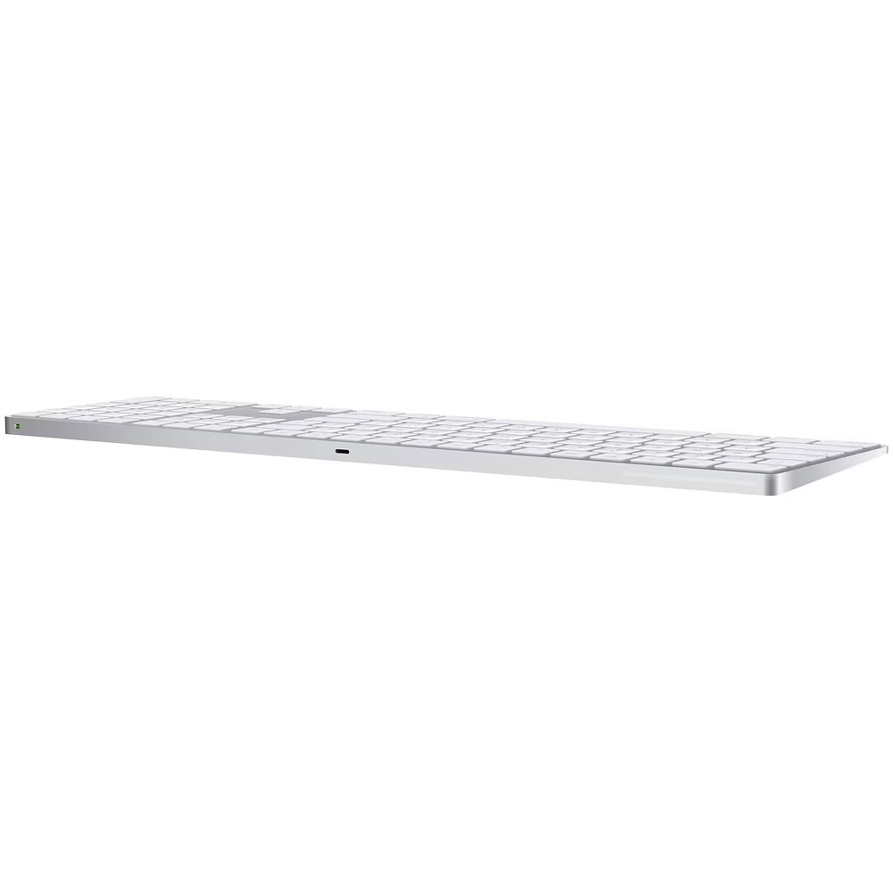 Tastatura Wireless APPLE Magic Keyboard cu numpad (2021), USB, Bluetooth, Layout INT English, alb [4]