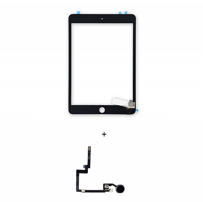 Touchscreen pentru Apple Ipad Mini 3 A1599, A1600, A1601, Negru [2]