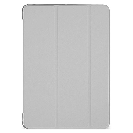 Piese & Accesorii iPad - Husa Magnetica cu spate transparent, colturi intarite pentru iPad 7, 8 10.2 Inch - Gri deschis
