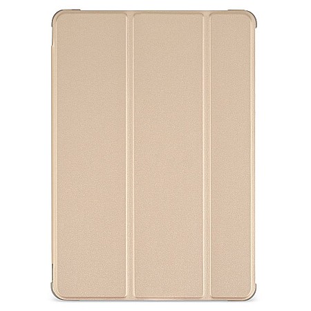 Piese & Accesorii iPad - Husa Magnetica cu spate transparent, colturi intarite pentru iPad Air 3, Pro 10.5 Inch - Auriu