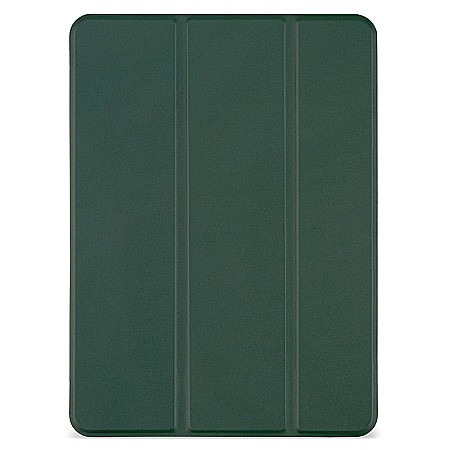 iPad Pro - Husa Magnetica cu spate transparent, colturi intarite pentru iPad Pro 11 Inch 2018, 2020 - Dark Green