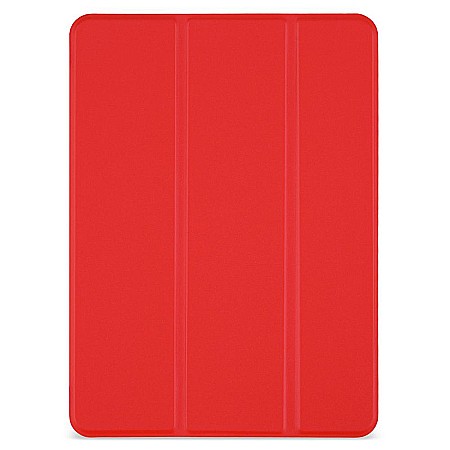Piese & Accesorii iPad - Husa Magnetica cu spate transparent, colturi intarite pentru iPad Air 4 10.9 Inch - Rosu