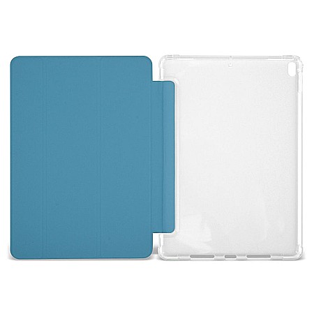 Husa Magnetica cu spate transparent, colturi intarite pentru iPad Air 3, Pro 10.5 Inch - Sky Blue [1]