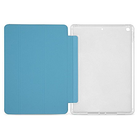 Husa Magnetica cu spate transparent, colturi intarite pentru iPad 7, 8 10.2 Inch - Sky Blue [1]
