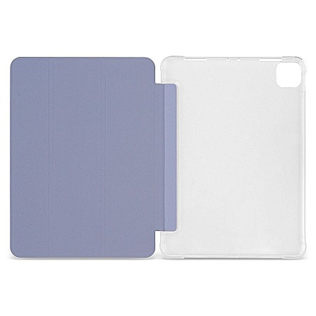 Husa Magnetica cu spate transparent, colturi intarite pentru iPad Pro 11 Inch 2018, 2020 - Lavender [1]