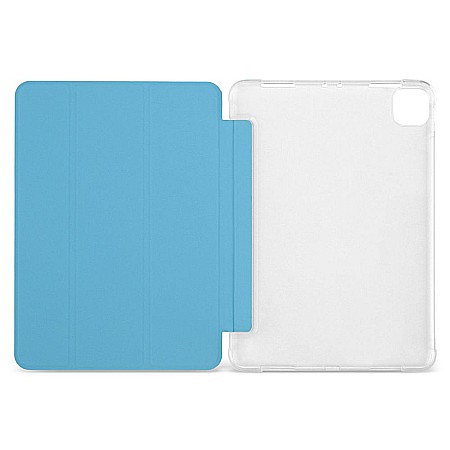 Husa Magnetica cu spate transparent, colturi intarite pentru iPad Pro 11 Inch 2018, 2020 - Sky Blue [1]