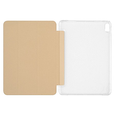 Husa Magnetica cu spate transparent, colturi intarite pentru iPad Air 4 10.9 Inch - Auriu [1]