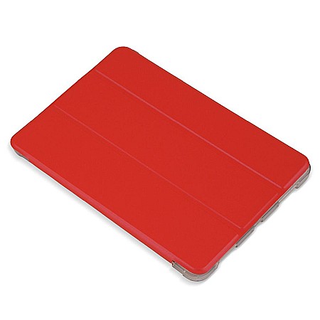 Husa Magnetica cu spate transparent, colturi intarite pentru iPad Pro 11 Inch 2018, 2020 - Rosu [2]