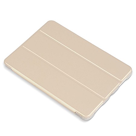 Husa Magnetica cu spate transparent, colturi intarite pentru iPad Air 4 10.9 Inch - Auriu [2]