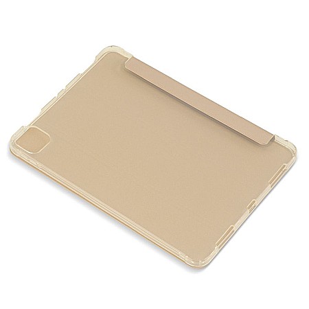 Husa Magnetica cu spate transparent, colturi intarite pentru iPad Pro 11 Inch 2018, 2020 - Auriu [3]