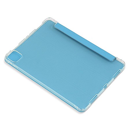 Husa Magnetica cu spate transparent, colturi intarite pentru iPad Pro 11 Inch 2018, 2020 - Sky Blue [3]