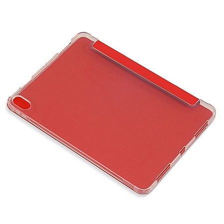 Husa Magnetica cu spate transparent, colturi intarite pentru iPad Air 4 10.9 Inch - Rosu [3]