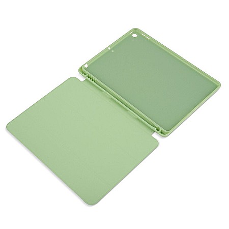 Husa Flip Magnetica cu suport Stylus Pen pentru iPad pentru iPad 7, 8 10.2 Inch - Matcha Green [4]