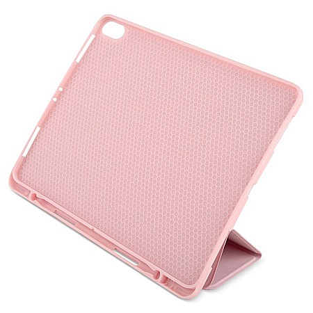 Husa Flip Magnetica cu suport Stylus Pen pentru iPad Pro 12.9 Inch 2018 - Roz [5]