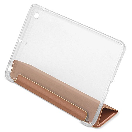 Husa Magnetica cu spate transparent, colturi intarite pentru iPad Mini 1, 2, 3 7.9 Inch - Rose Gold [5]