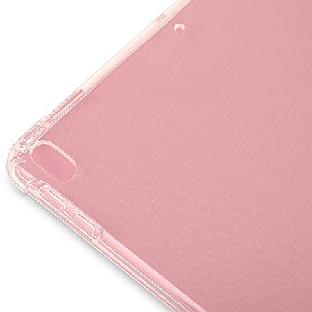 Husa Magnetica cu spate transparent, colturi intarite pentru iPad Air 3, Pro 10.5 Inch - Roz [6]