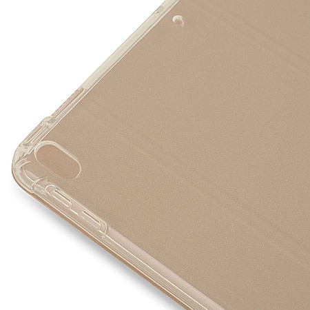 Husa Magnetica cu spate transparent, colturi intarite pentru iPad Air 3, Pro 10.5 Inch - Auriu [6]