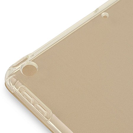 Husa Magnetica cu spate transparent, colturi intarite pentru iPad 7, 8 10.2 Inch - Auriu [6]