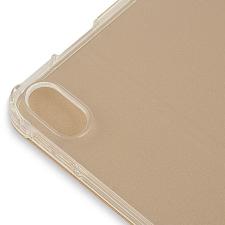 Husa Magnetica cu spate transparent, colturi intarite pentru iPad Air 4 10.9 Inch - Auriu [6]