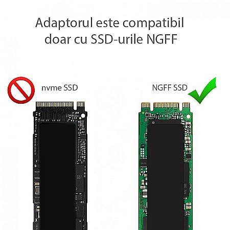 Adaptor SSD PCIex4 M.2 NGFF Nvme AHCI compatibil cu Mac mini A1347 2014 [4]