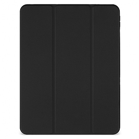iPad Pro - Husa Flip Magnetica cu suport Stylus Pen pentru iPad Pro 11 Inch 2018 - Negru