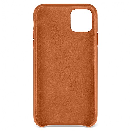Husa de protectie din piele compatibil cu iPhone 11 Pro Max - Maro [2]