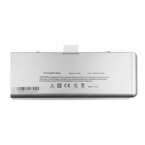 Top Piese Mac - Baterie Green Cell A1280 pentru Apple MacBook 13" A1278 Unibody (Late 2008) | Compatibilă | Garanție 12 luni